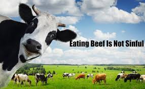 what is the significance for hindus not eating beef