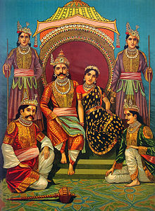 Draupadi and Her Five Husbands in Hindu Myths